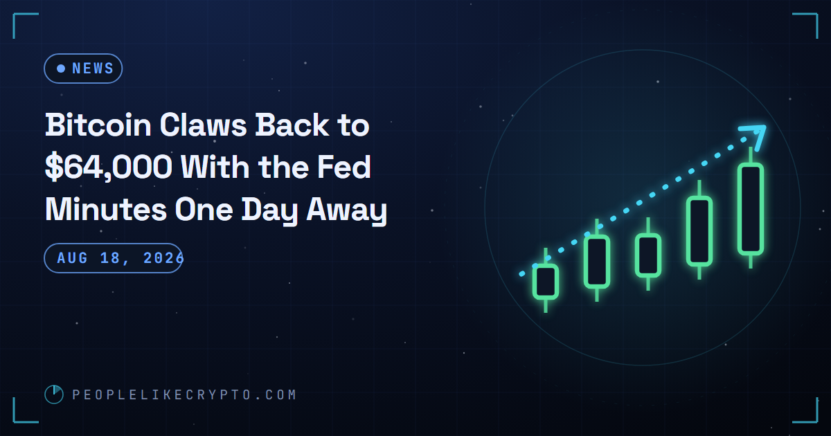 A price line bouncing off a floor toward a calendar page marked with a federal building and a clock