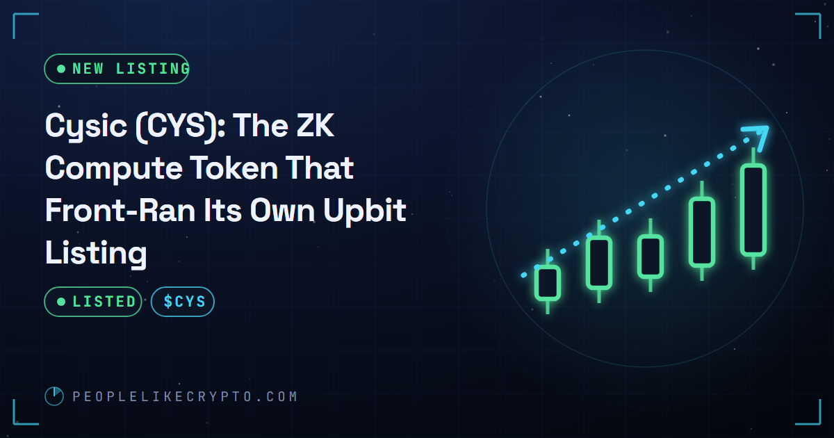 A circuit-board coin accelerating up a price ramp toward an exchange gate