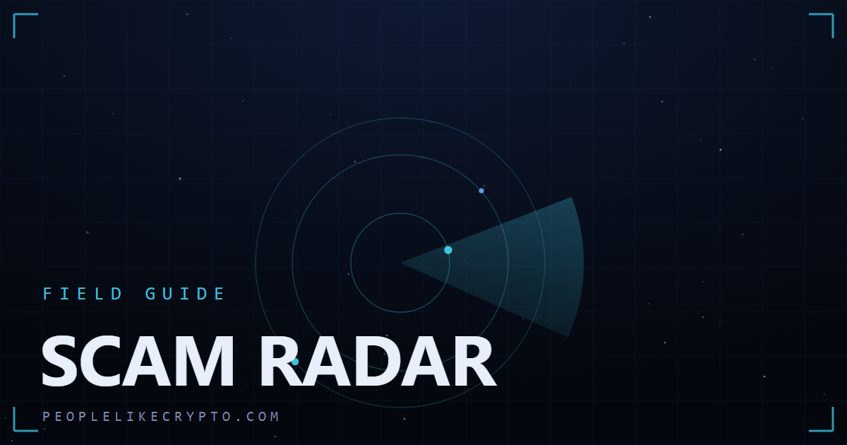 Radar screen highlighting a hostile contact among friendly blips