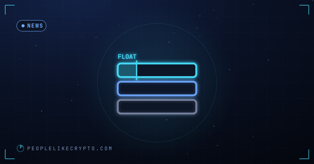 A market deployment gate with a large staked token block, fee stream and a validator slash lever