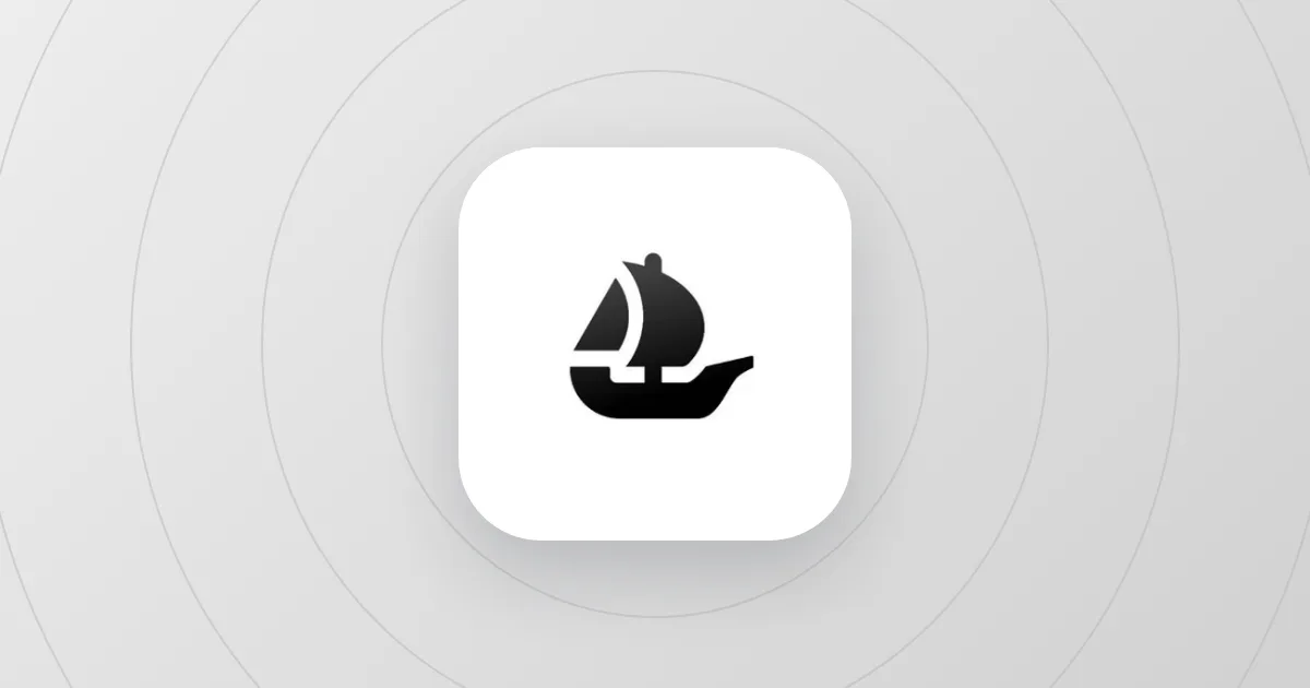OpenSea logo
