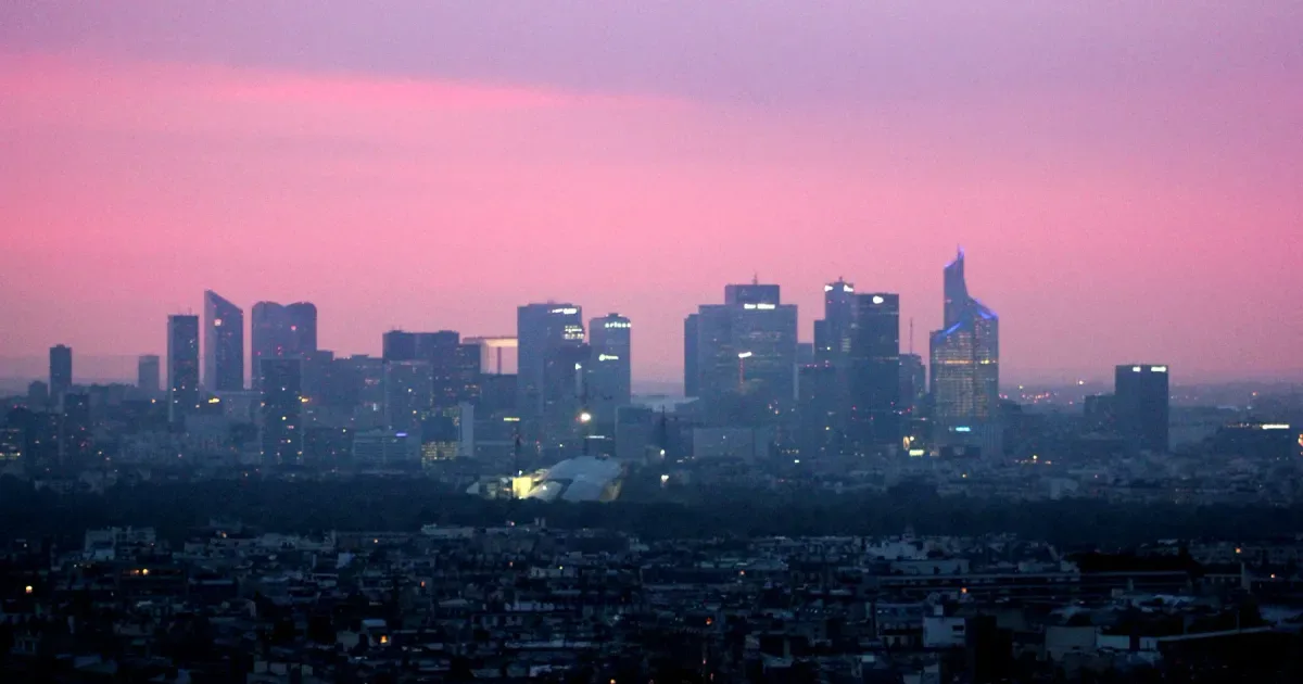 The towers of La Defense, the business district west of Paris where the European Banking Authority is based